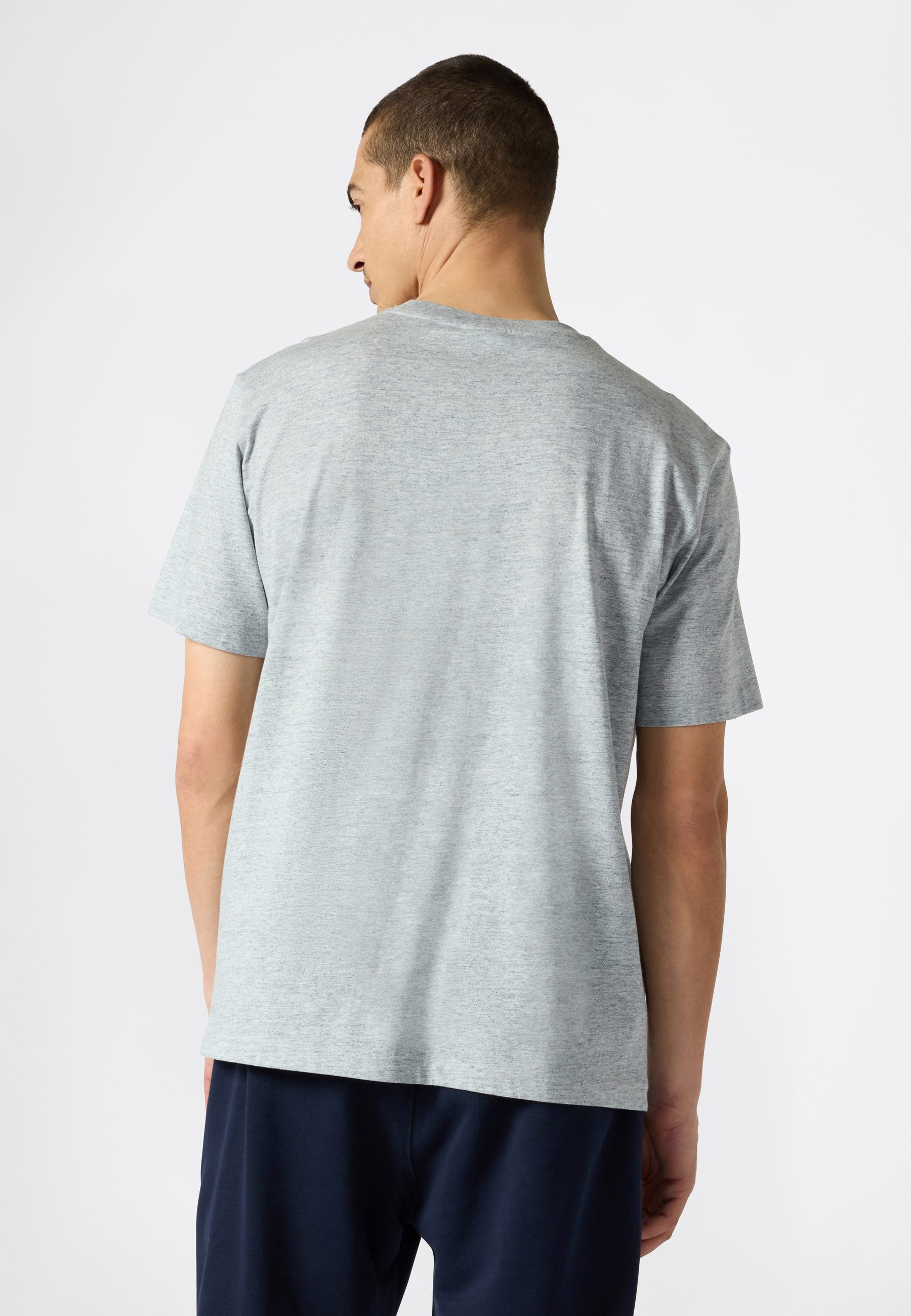 Champion T-Shirt ICONS CONTRAST SS Tee Kurzarm, mit Rundhalsausschnitt, aus Baumwolle, sportlicher Schnitt