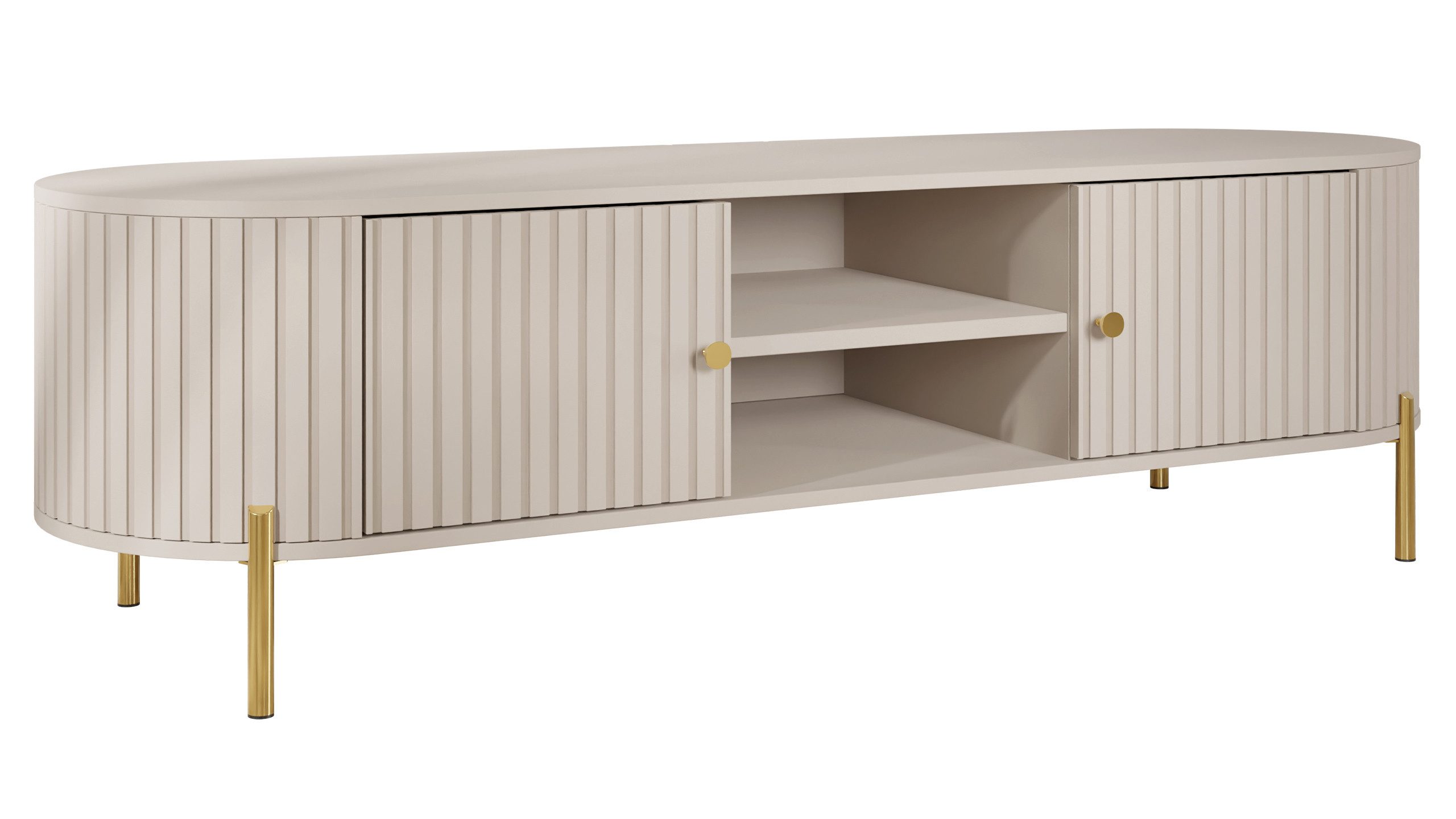 MIRJAN24 TV-Schrank Sepiroz 180 2D (mit zwei Drehtüren) 175x43x54 cm, Metal günstig online kaufen