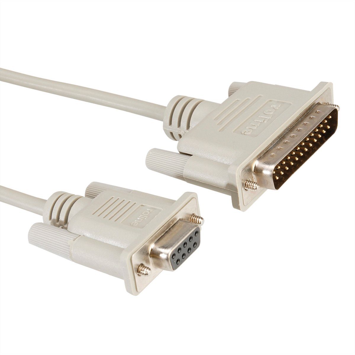 Modemkabel 9pol. BU - 25pol. ST Computer-Kabel