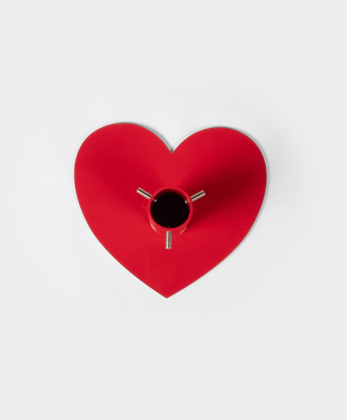 KAWENTSMANN Christbaumständer KAWENTSSTÄNDER Herz, Aus pulverbeschichtetem Metall, wasserfest, RAL-Farbe, Made in Germany