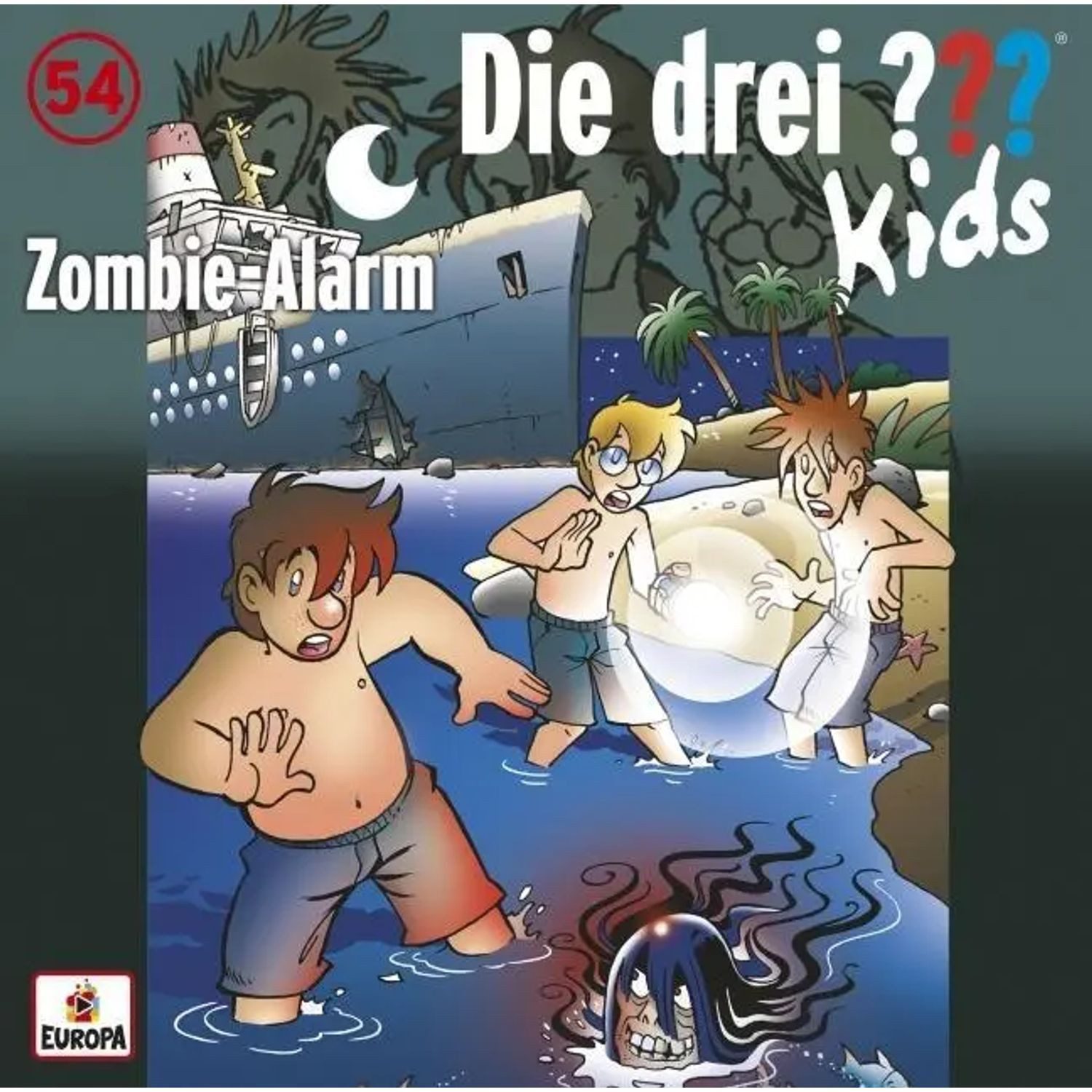 United Soft Media Hörspiel Die drei ??? Kids 54. Zombie-Alarm (drei Fragezeichen) CD