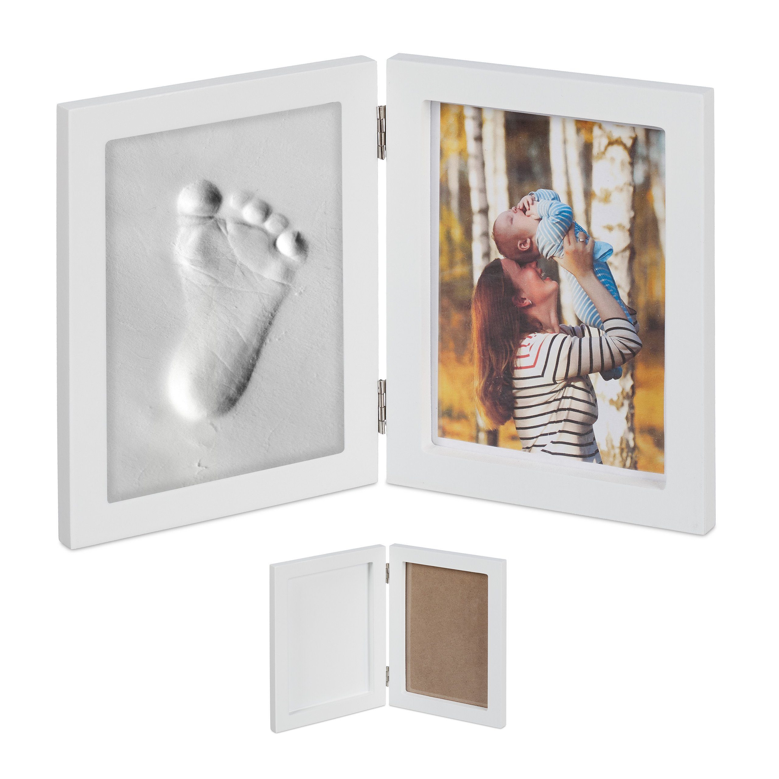 relaxdays Collagerahmen 2 x Babybilderrahmen mit günstig online kaufen