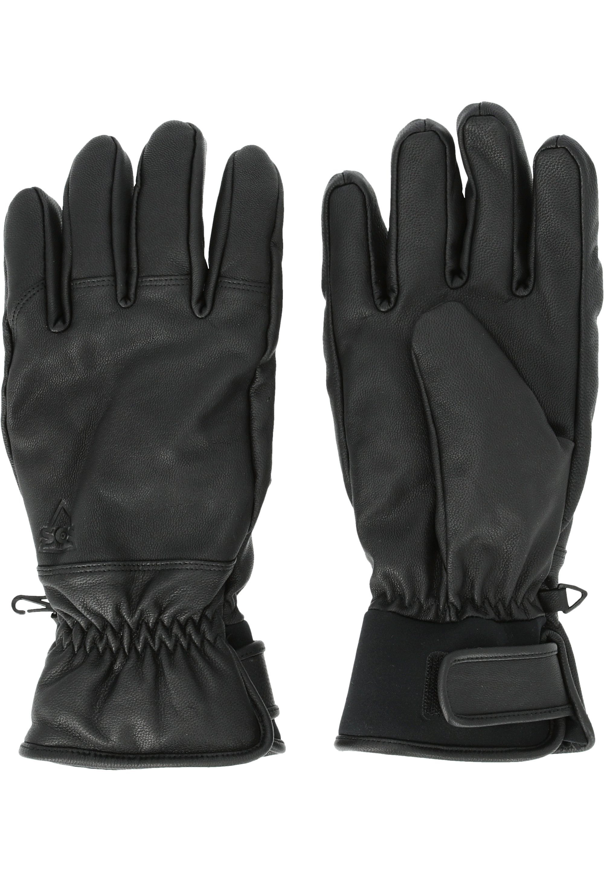 schwarz Stoneham mit Primaloft®-Futter SOS Skihandschuhe