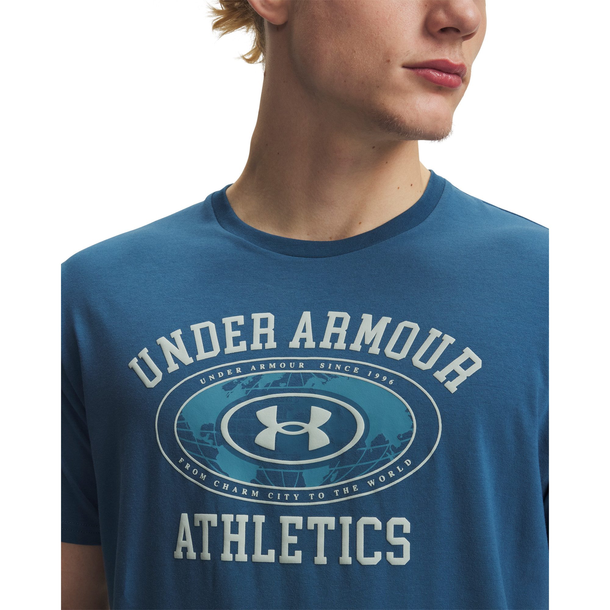 Under Armour® T-Shirt Under Armour Herren T-Shirt UA M 60/40s Armor Globe SS 6009261