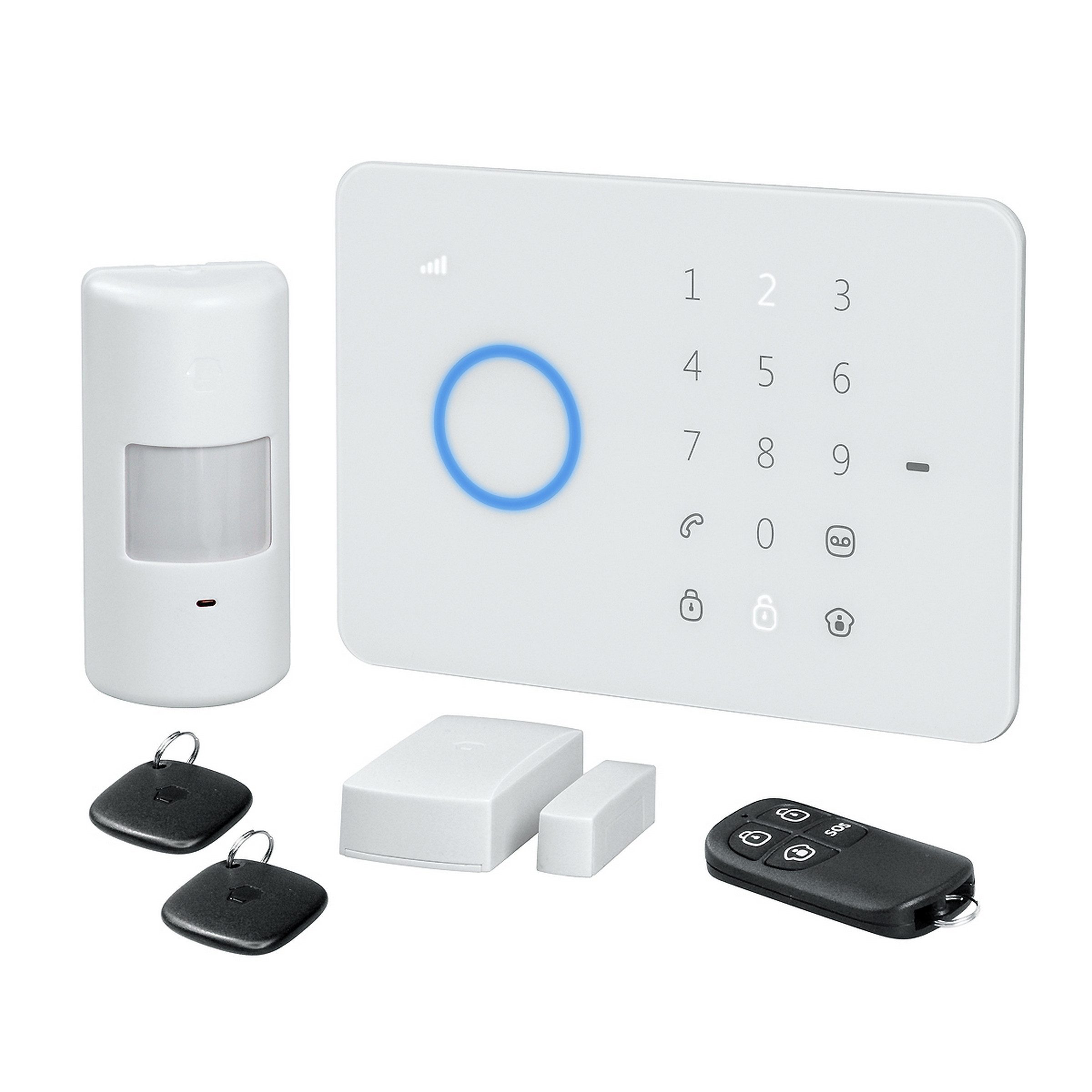 Indexa 3000SET F4 GSM-Funkalarm Syst.3000 Komfort Gefahrenmeldeanlage