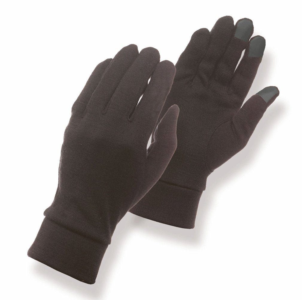 Merino Funktion mit Matt Gloves Touch Handschuhe MATT Lederhandschuhe