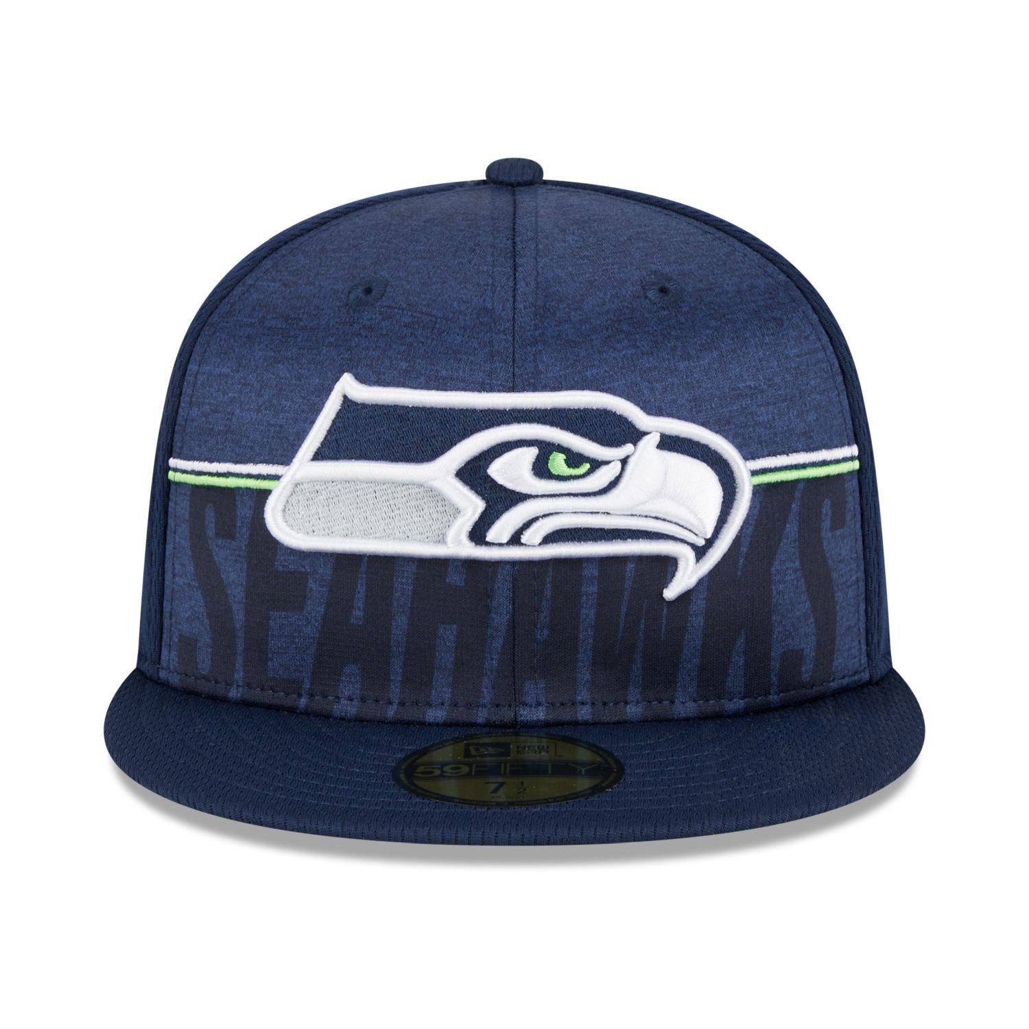New Era Fitted Cap 59Fifty TRAINING Seahawks Seattle NFL