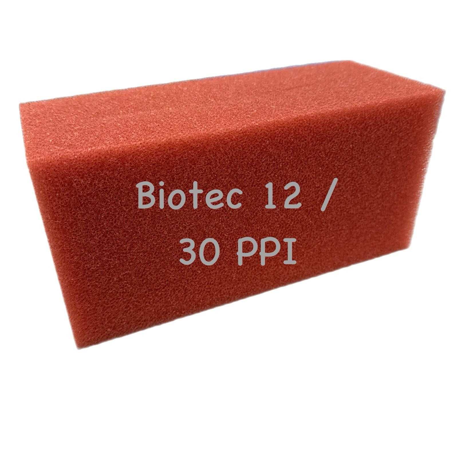 Koi Herdecke Teichfilter Filterschwamm Biotec 12 -Sreenmatic Filter fein rot passt auch für