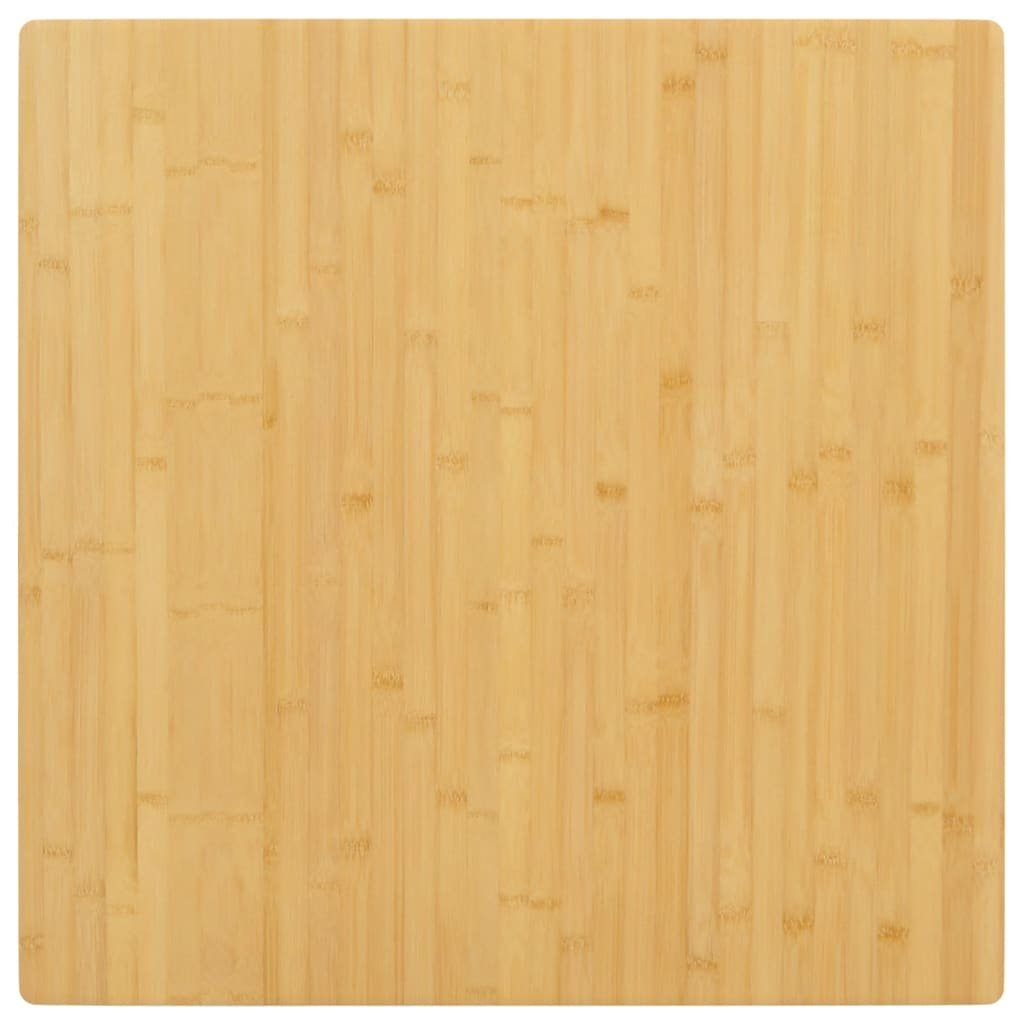 furnicato Tischplatte 70x70x1,5 cm Bambus (1 St)