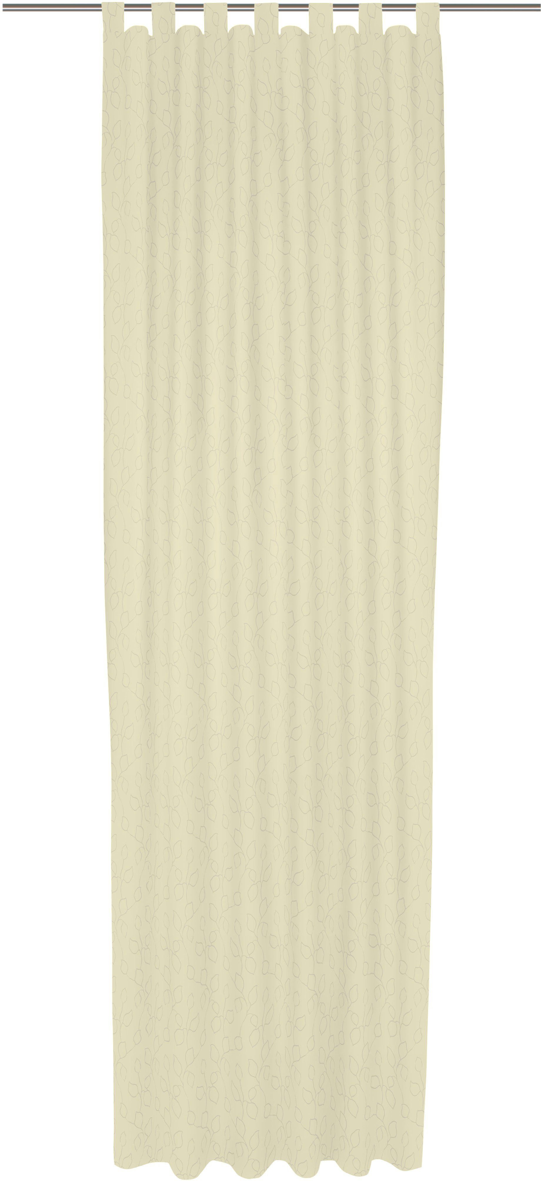 Wirth Vorhang Westport (1 St), Schlaufen, blickdicht, Jacquard