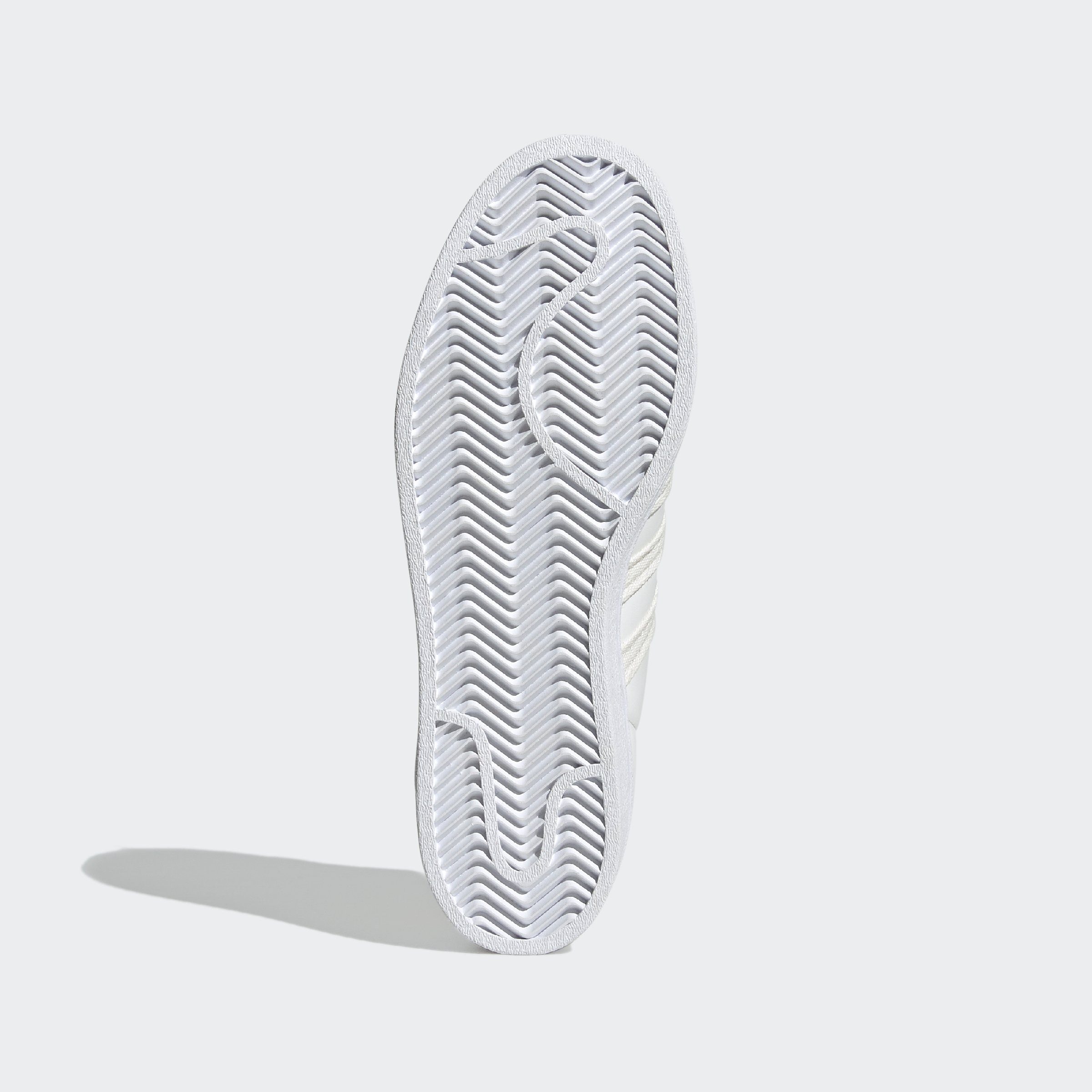 W weiß-hellorange adidas Originals Sneaker SUPERSTAR