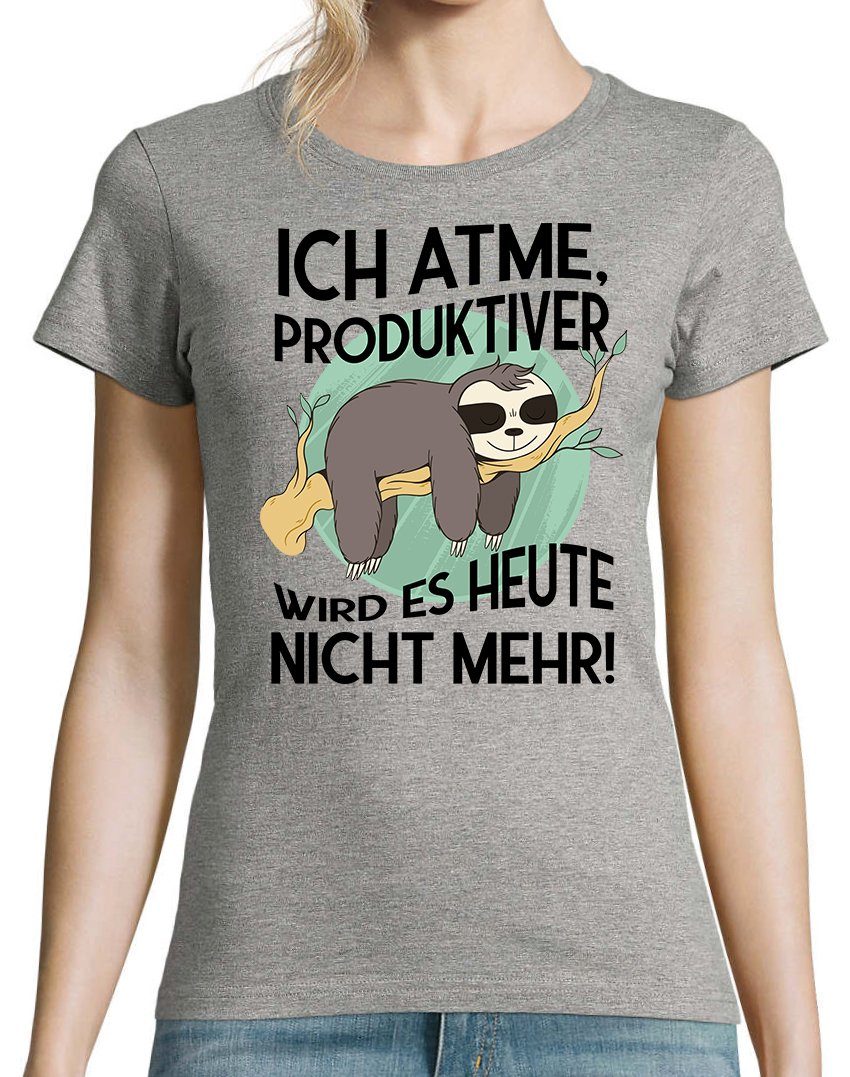 Youth Designz T-Shirt Ich atme, produktiver günstig online kaufen