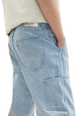 TOM TAILOR Denim Loose-fit-Jeans mit großen aufgesetzten Taschen