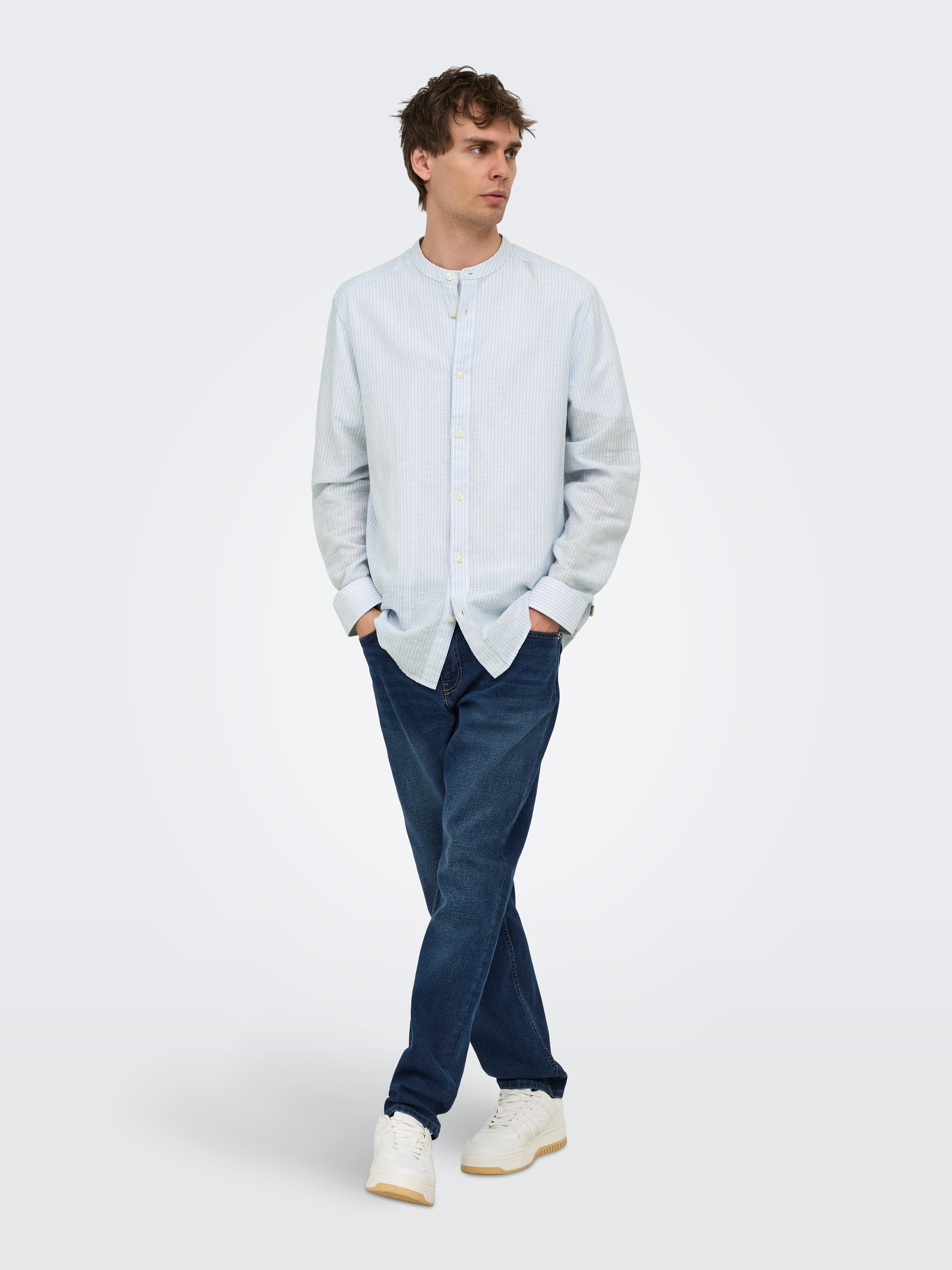 ONLY & SONS Regular-fit-Jeans ONSWEFT REG 7900 EY BOX JEANS NOOS Baumwollmischung, regular fit – Bild 3 von 5