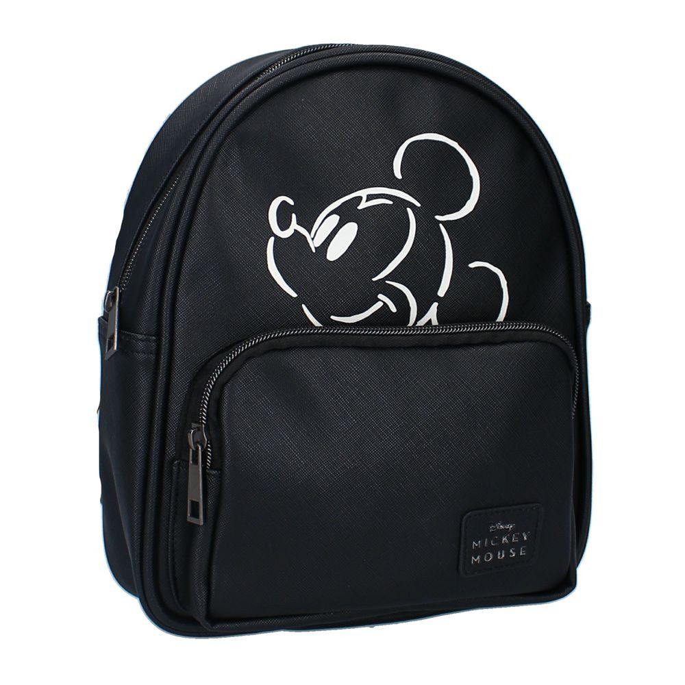 Disney Mickey Mouse Kinderrucksack Damen-Rucksack Klein PU Leder Disney Mickey Mouse 26 x 22 x 8 cm