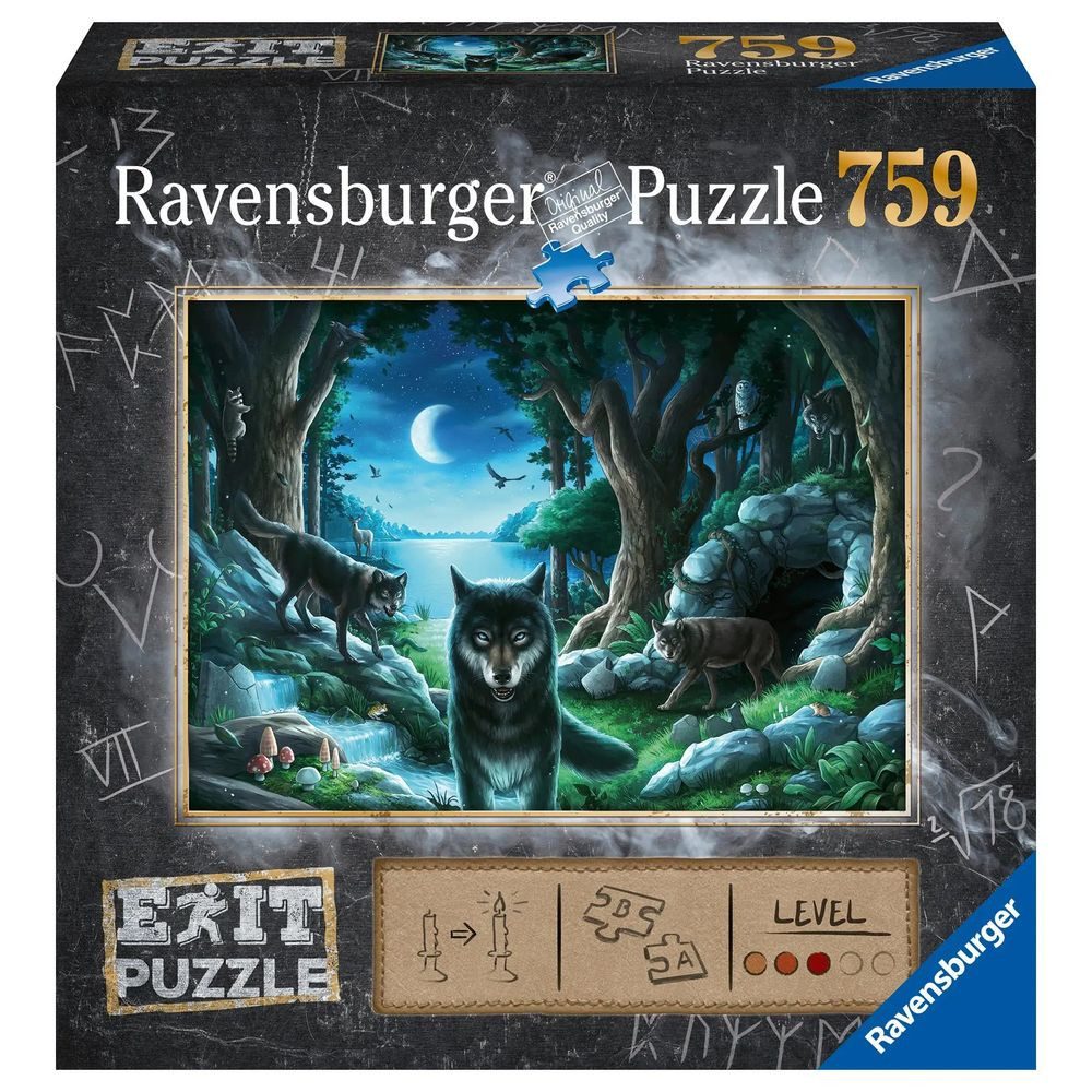 Ravensburger Puzzle Exit 7: Das Wolfsrudel - Puzzle 759 Teile, 759 Puzzleteile