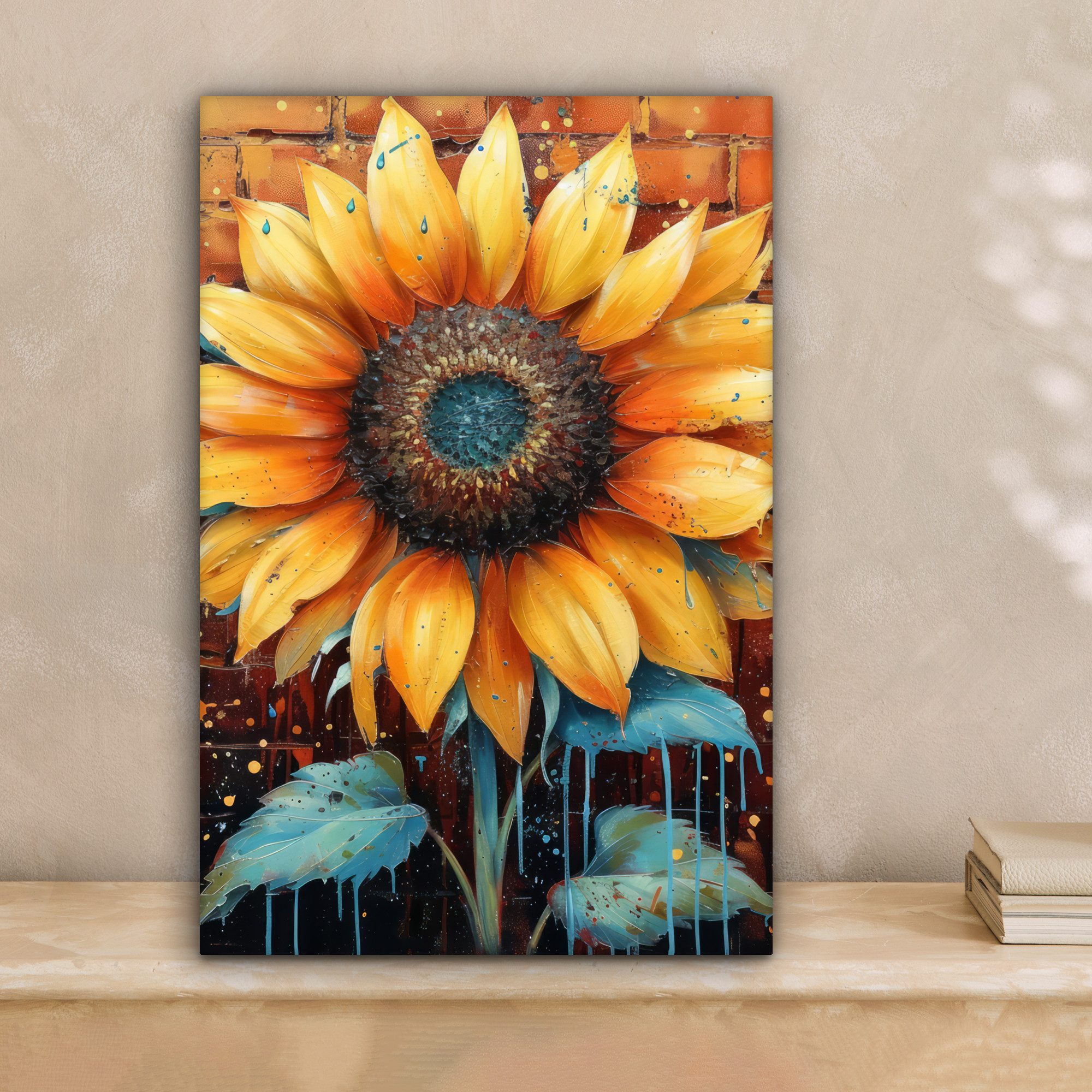 OneMillionCanvasses® Leinwandbild Sonnenblume - Blumen - günstig online kaufen