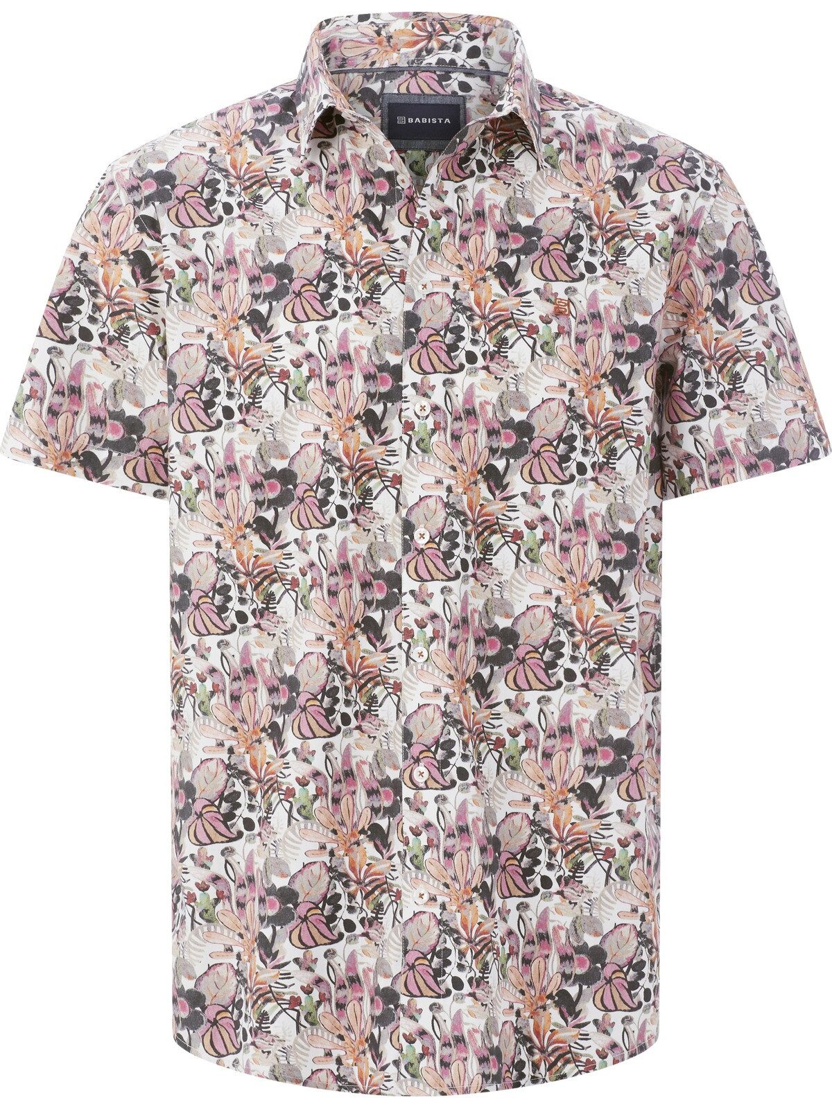 Babista Kurzarmhemd CENDAR mit Blumenmuster