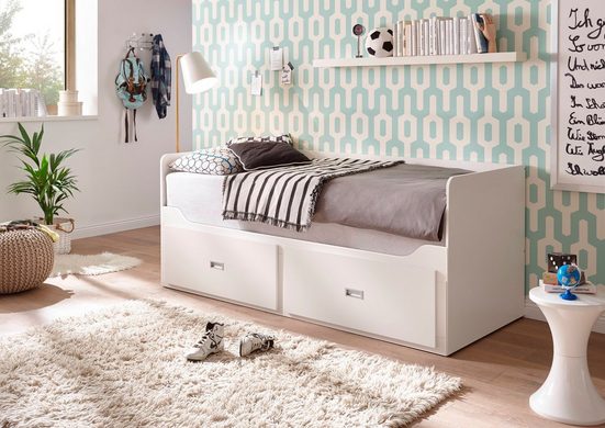 Daybett, mit erweiterbarer Liegefläche, Bett mit viel Stauraum online