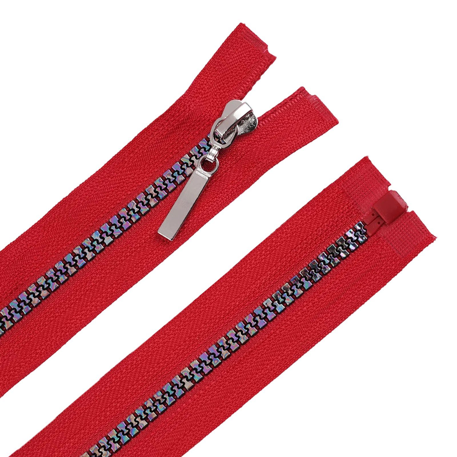 maDDma Reißverschluss Reißverschluss 5mm inkl. Zipper, Regenbogen, 40cm
