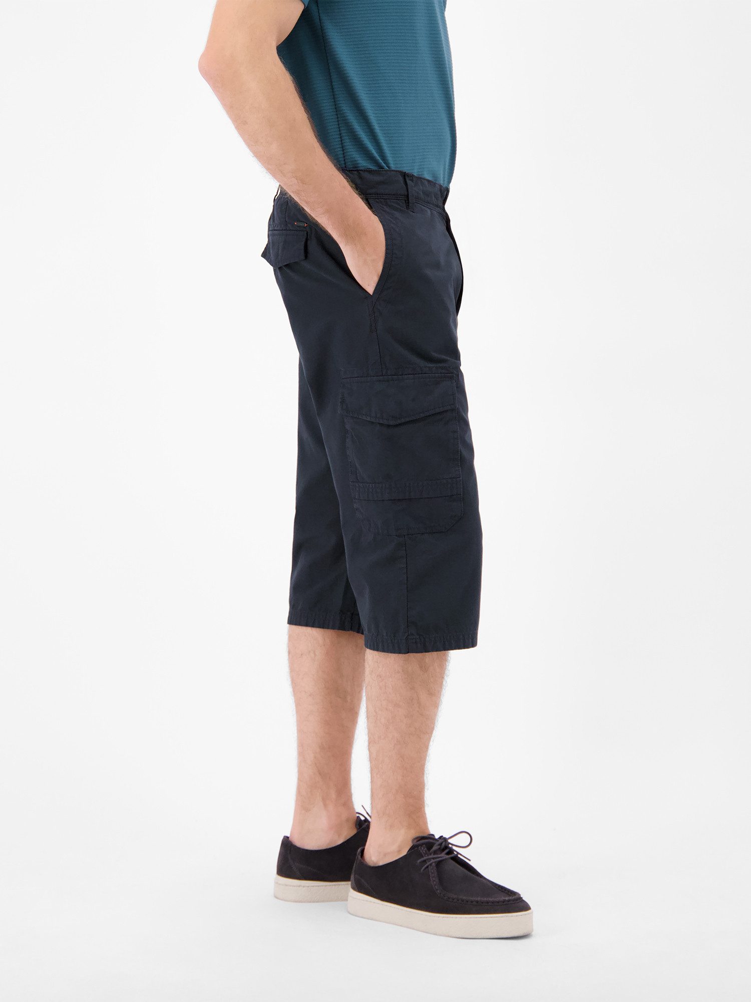 LERROS Cargoshorts Bermuda mit Cargotaschen, lang geschnitten