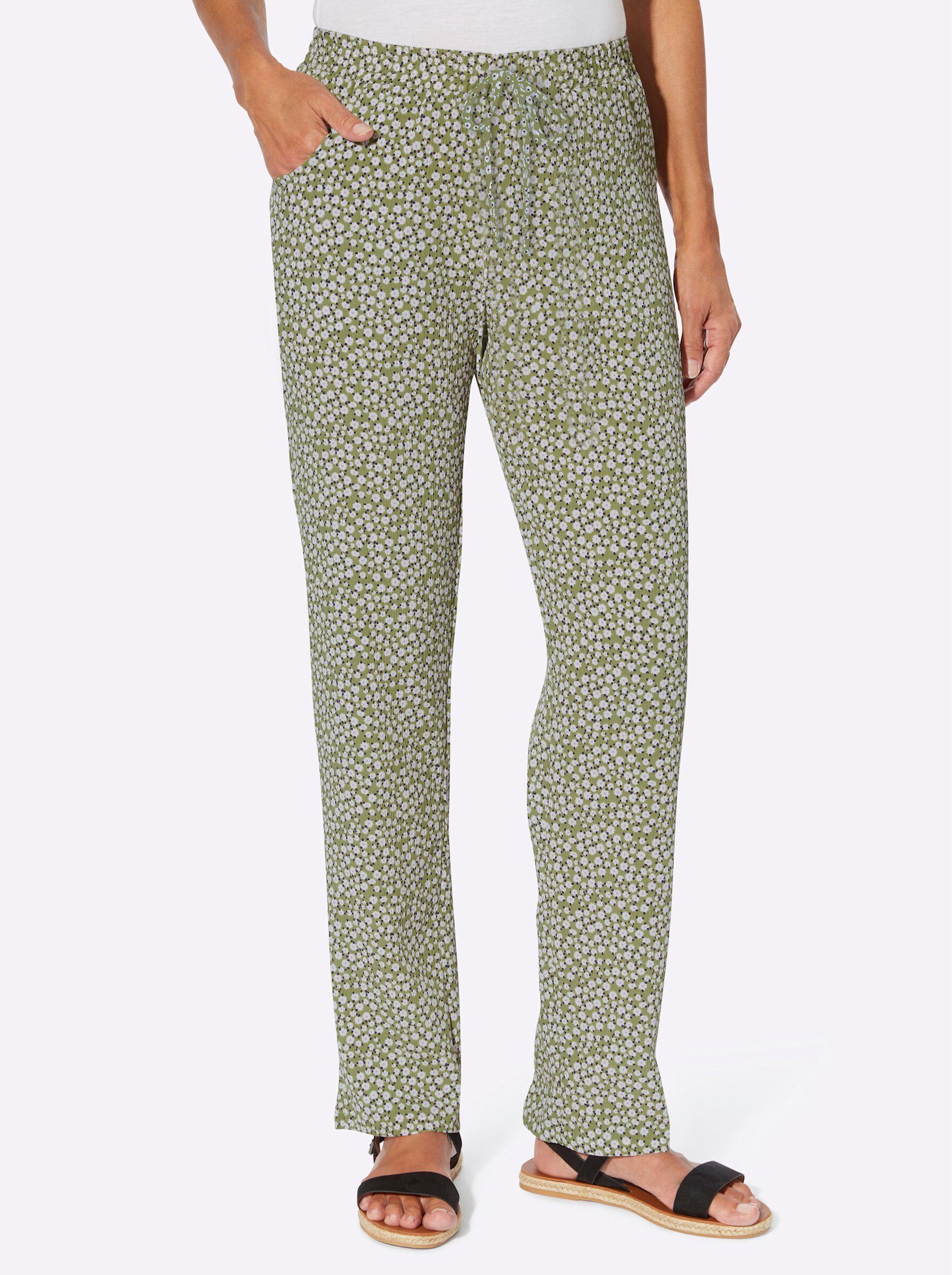 Sieh an! Jerseyhose Schlupfhose (2-tlg) Innenbeinlänge günstig online kaufen