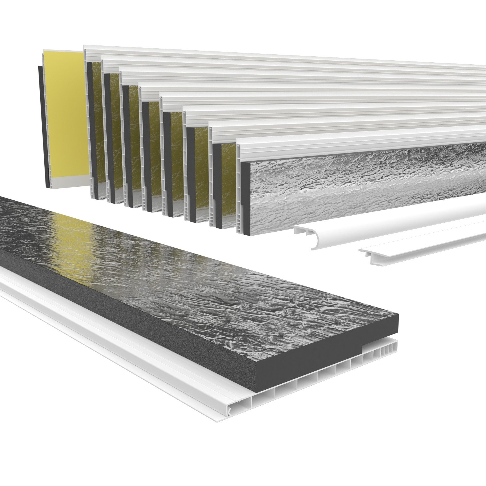 Hexim Rollladenkastendämmung, (Rollladenkastendämmung PVC Revisionsklappe m günstig online kaufen