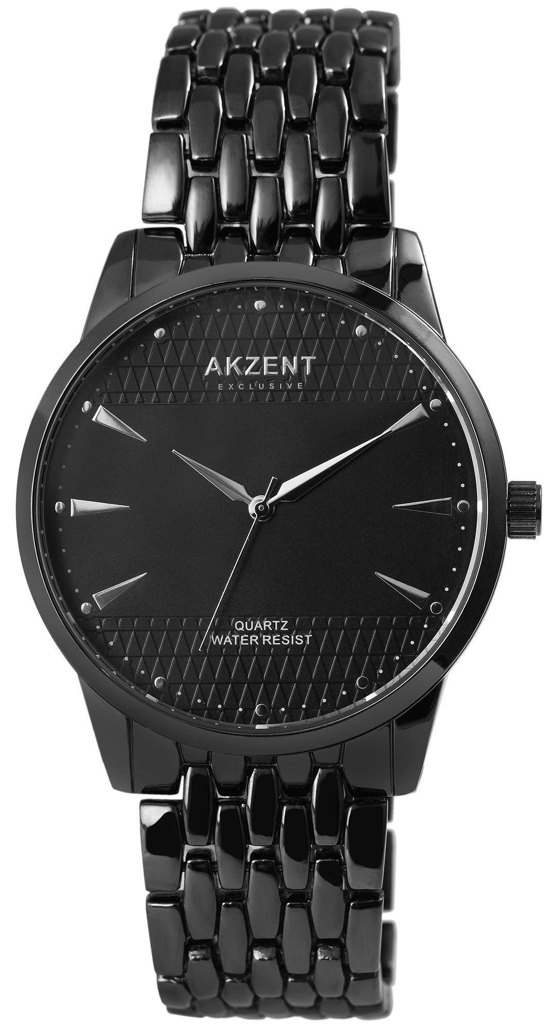 AKZENT Quarzuhr Kais Akzent Exclusive Herrenuhr mit Metallband, Herrenuhr M günstig online kaufen