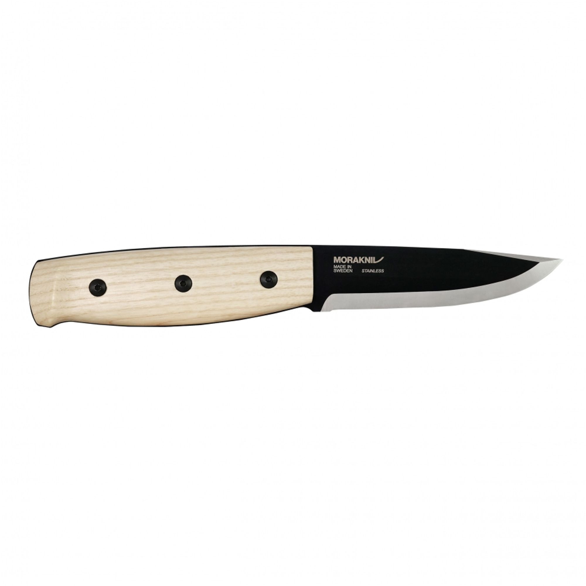 Morakniv Taschenmesser Mora Wit 14084, Ash Wood, Black Blade