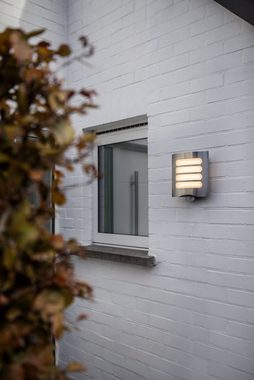 LUTEC LED Außen-Wandleuchte FARELL, LED fest integriert, Warmweiß