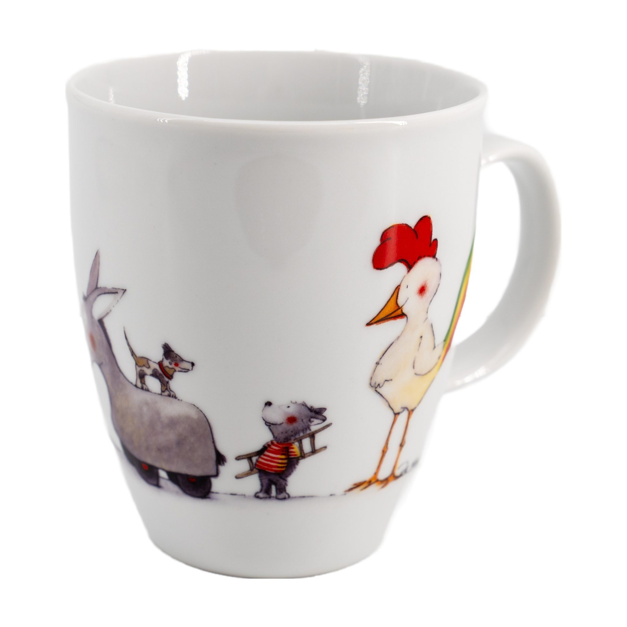 CUP+MUG Company Dekobecher, Porzellan, Edition DEMIM