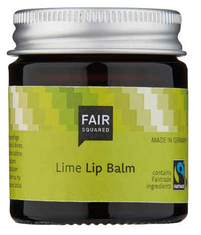 Fair Squared Lippenpflegemittel FAIR SQUARED Lippenbalsam Limette, 1-tlg., Mit Sheabutter