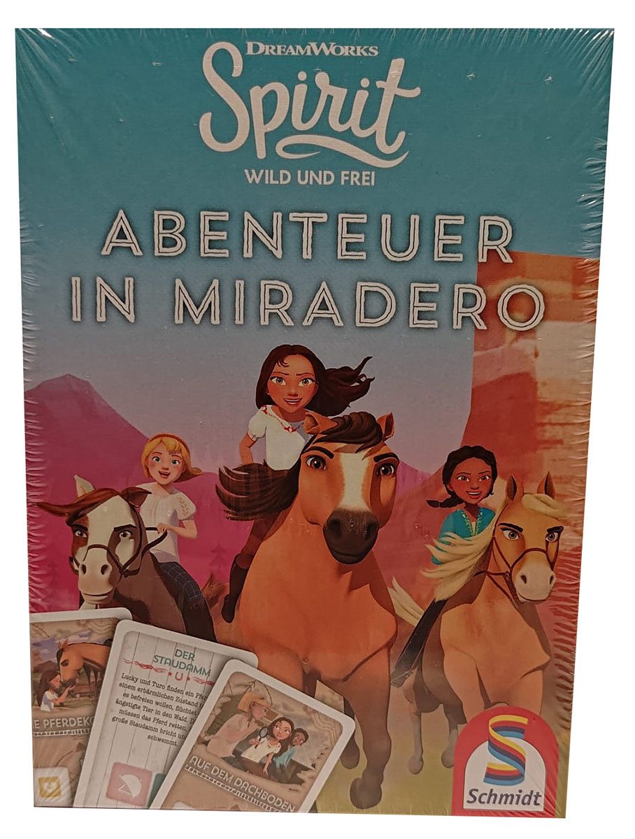 Schmidt Spiele Spiel Schmidt 40601 DreamWorks - Spirit Wild und Frei Abenteuer in Miradero, DreamWorks - Spirit Wild und Frei - Abenteuer in Miradero