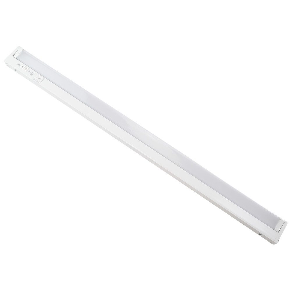 LUXULA LED Unterbauleuchte LUXULA LED Unterbauleuchte 8 cm 12 W CCT einstellbar Weiß, LED fest integriert, Farbwechsler