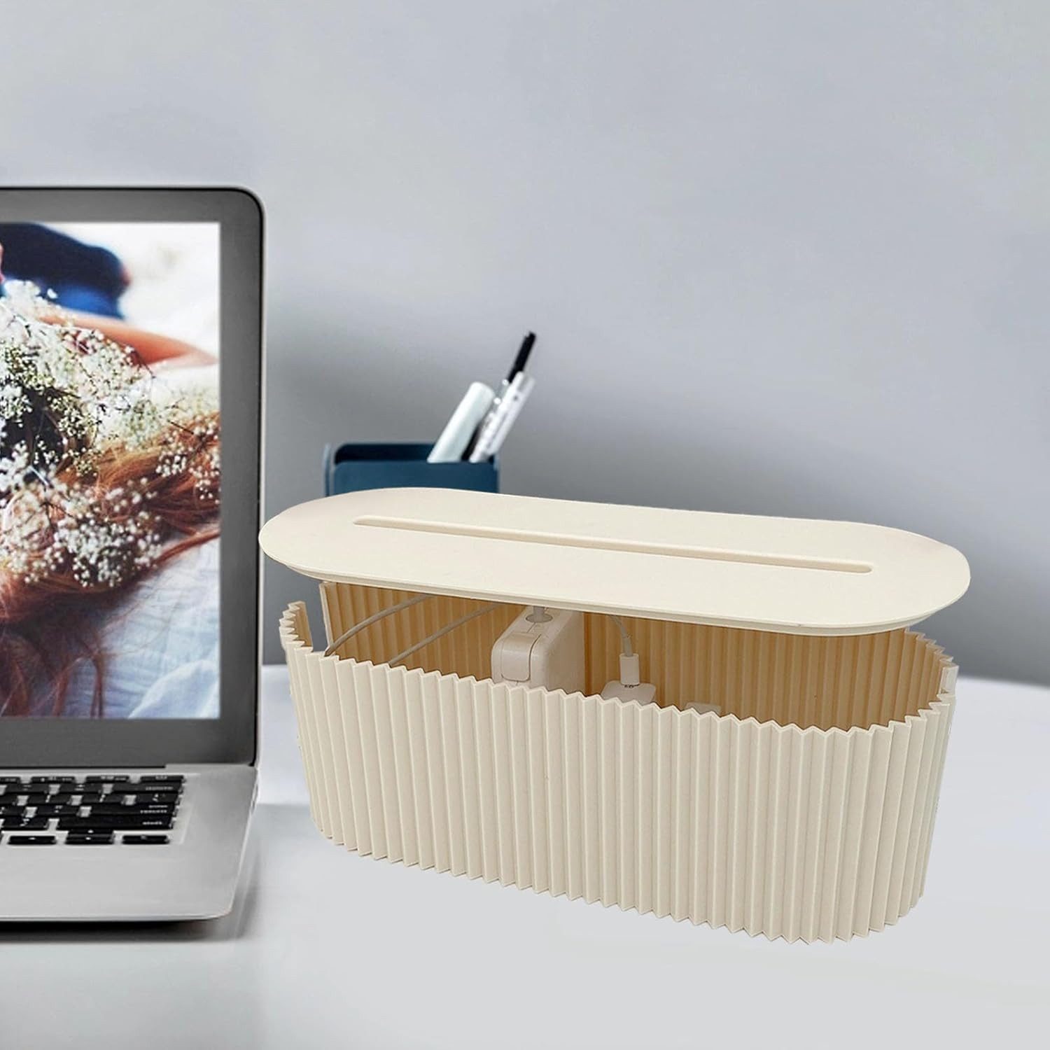 Refined Living Kabelbox Kabelmanagement-Box, Kabel-Organizer-Box, Steckdose günstig online kaufen