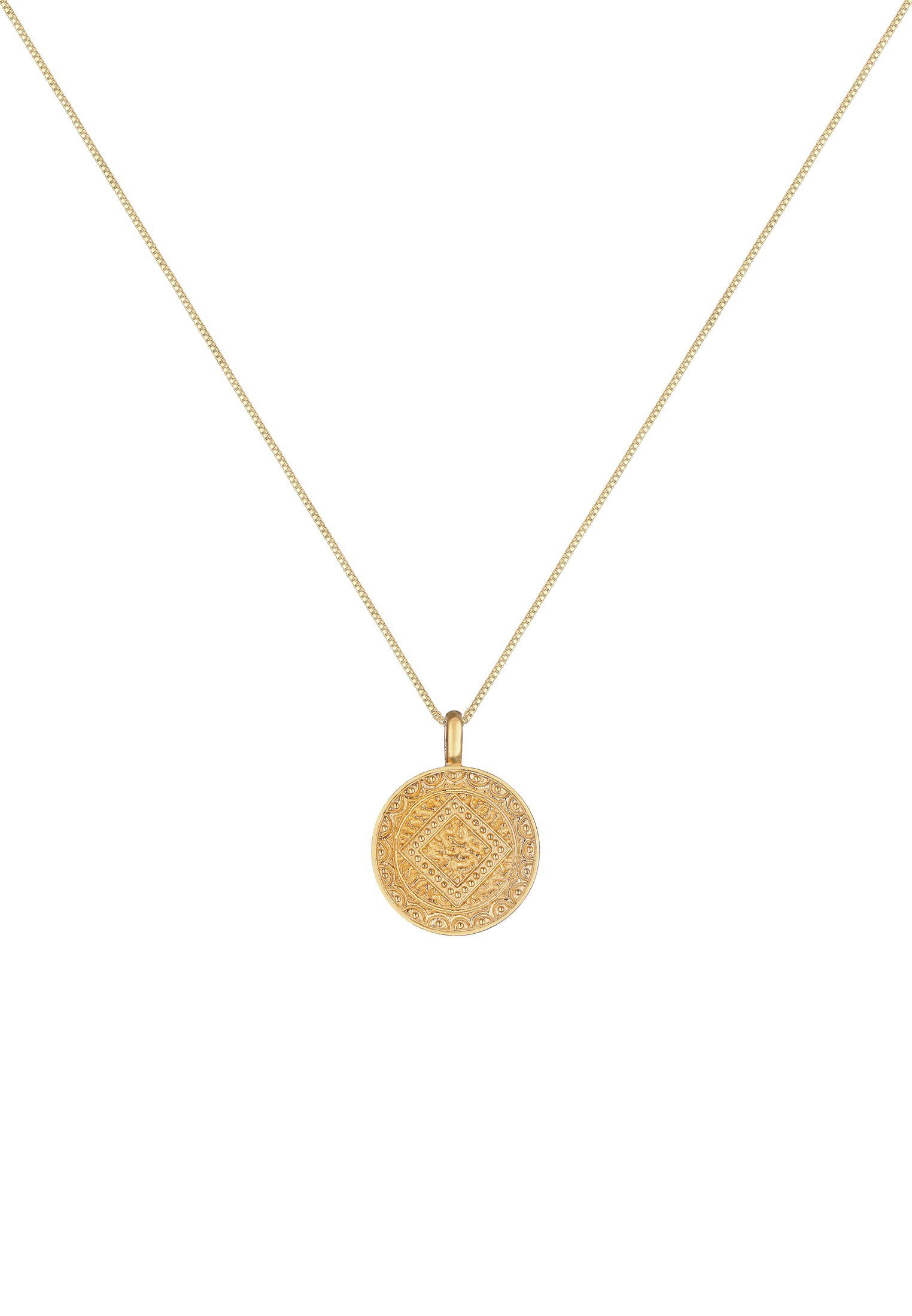 Elli Kette mit Anhänger Ornament Boho Chic 925 Sterling Silber, Ornament günstig online kaufen