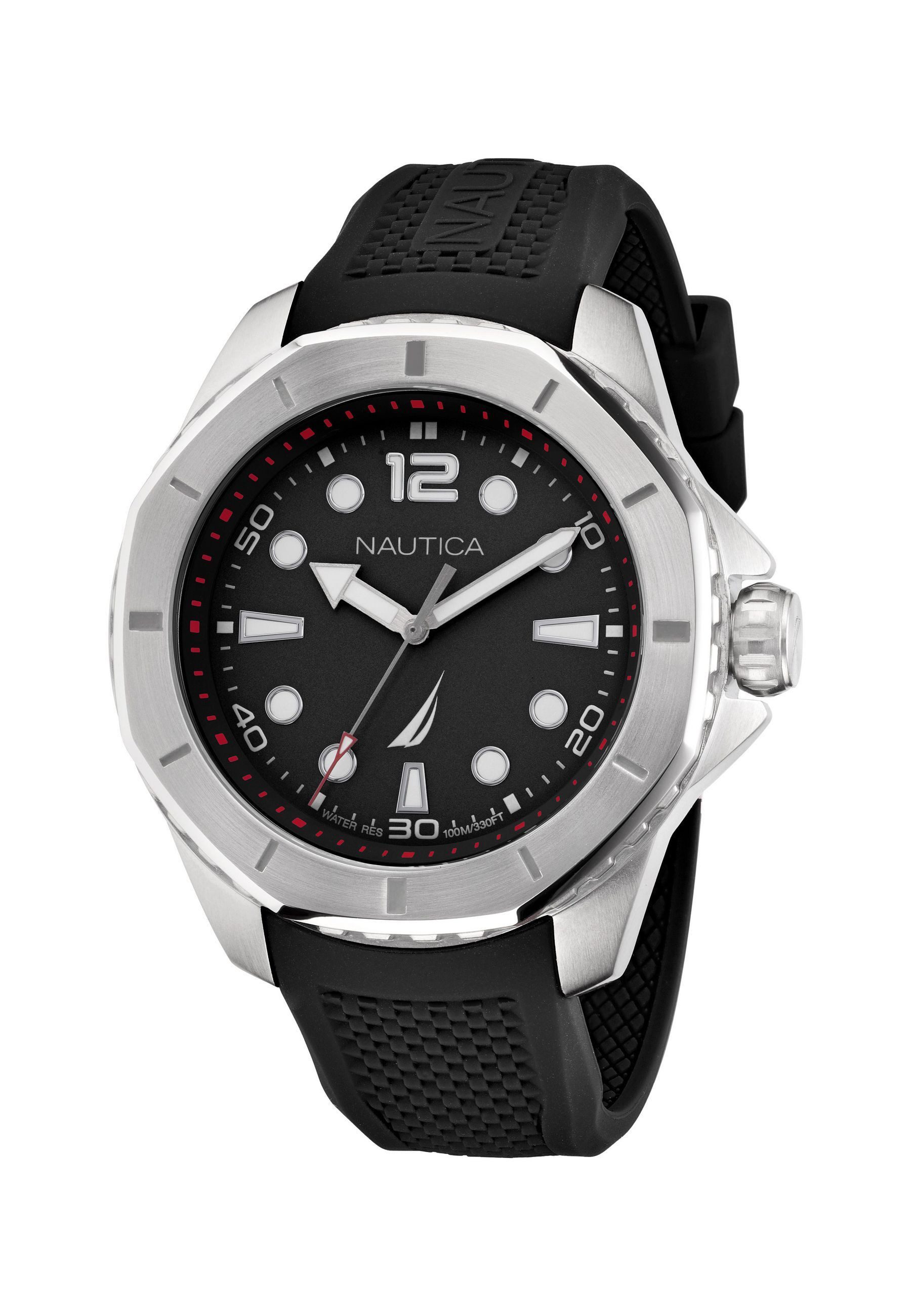 NAUTICA Quarzuhr KOH MAY BAY, (1-tlg., Not a set – not applicable to this product), Quarz-Analoguhr