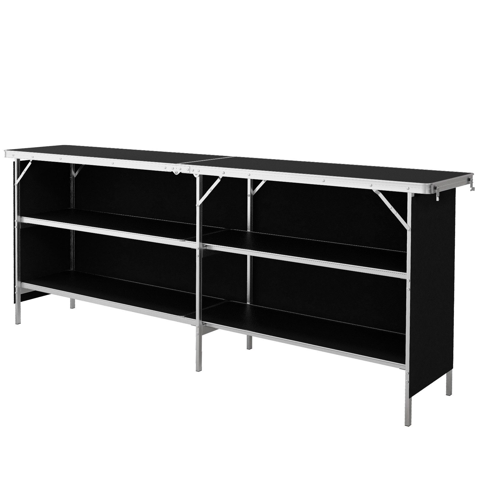 COSTWAY Campingtisch, Campingschrank faltbar, tragbar mit günstig online kaufen