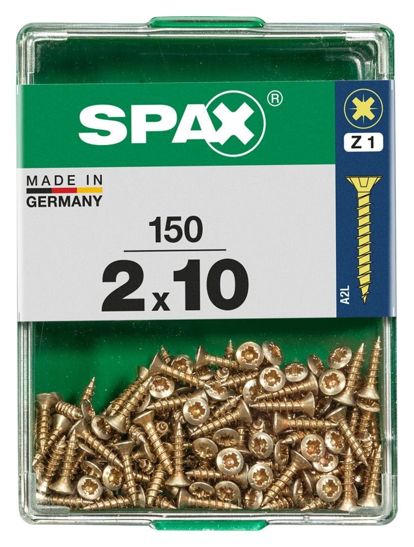 SPAX Holzbauschraube Spax Universalschrauben 2.0 x 10 mm PZ 1 - 150