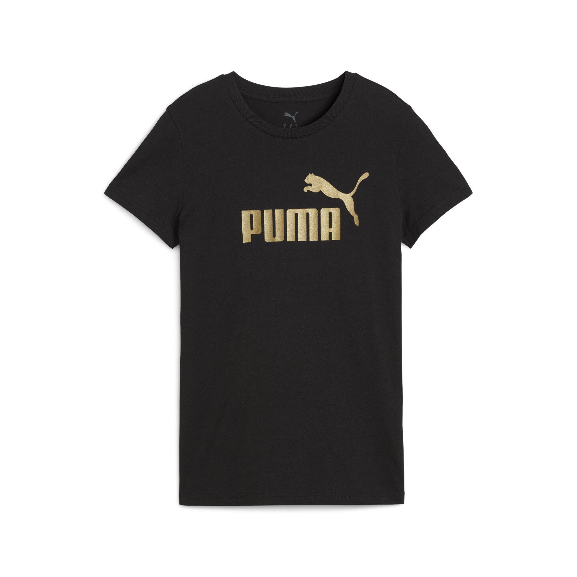 PUMA T-Shirt ESS METALLIC No. 1 Logo T-Shirt Damen