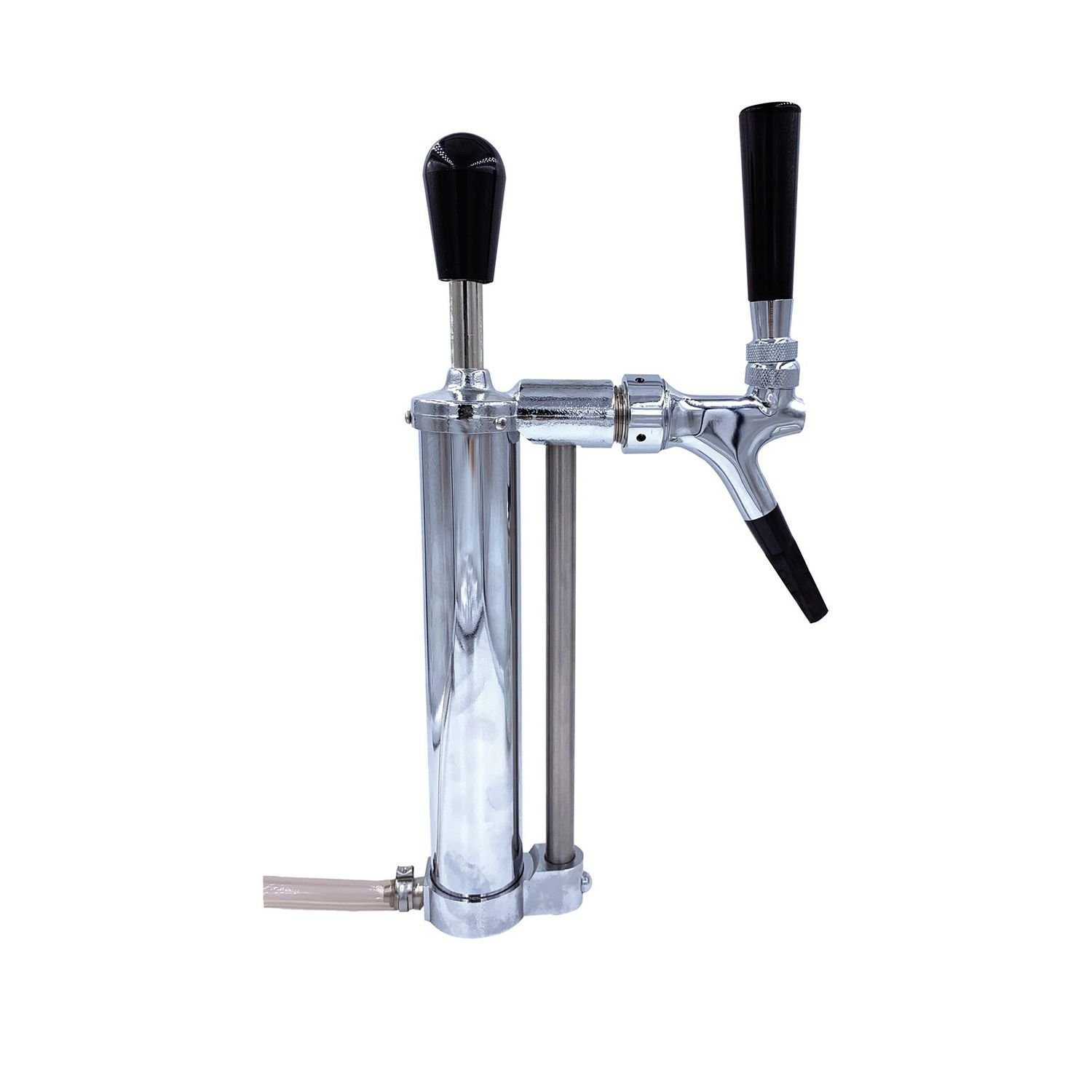 ich-zapfe Bierzapfanlage Picknickpumpe mit Kolbenschankhahn 3/4" Co2-Abgang