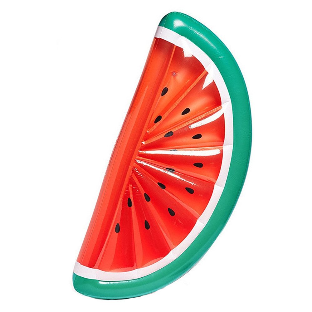 SIKAINI Luftmatratze Schwimminsel für Pool & Strand, (Hochwertiges Material Leicht & tragbar), Fruchtiges Design Viel Platz zum Entspannen