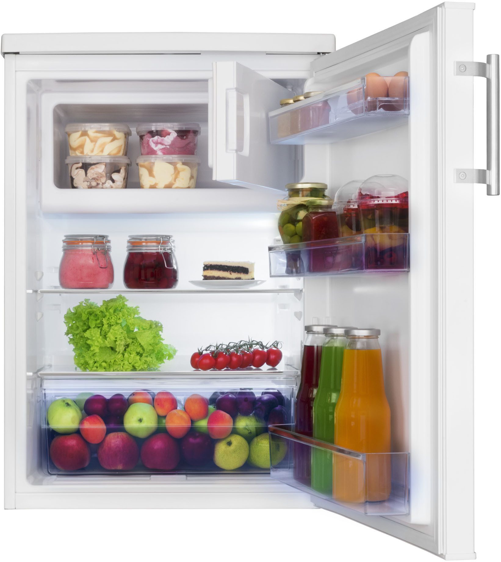 Amica Kühlschrank KS 361 120-1 W, 85 cm hoch, 60 cm breit