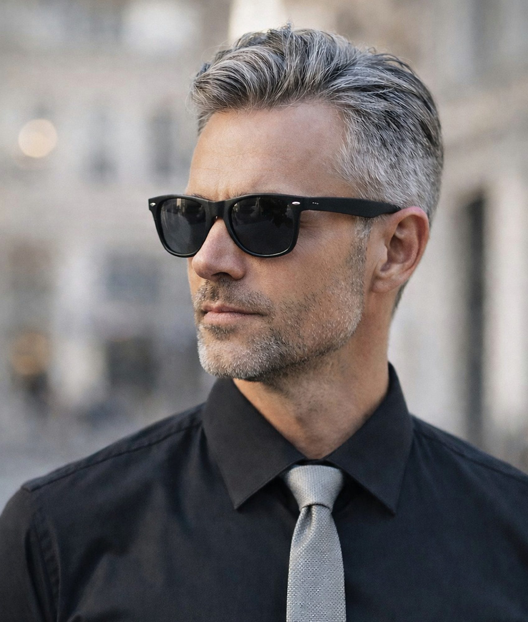 Ella Jonte Wayfarer im Retro Vintage Style – Schwarz Matt – UV 400 Schutz