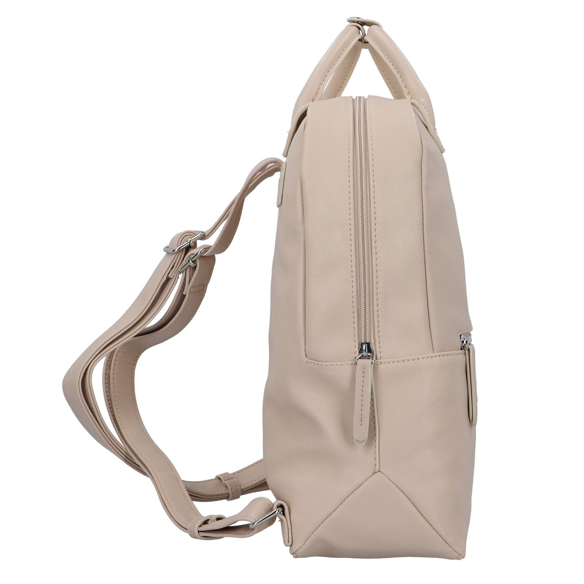 TOM TAILOR Rucksack Gia, Polyurethan