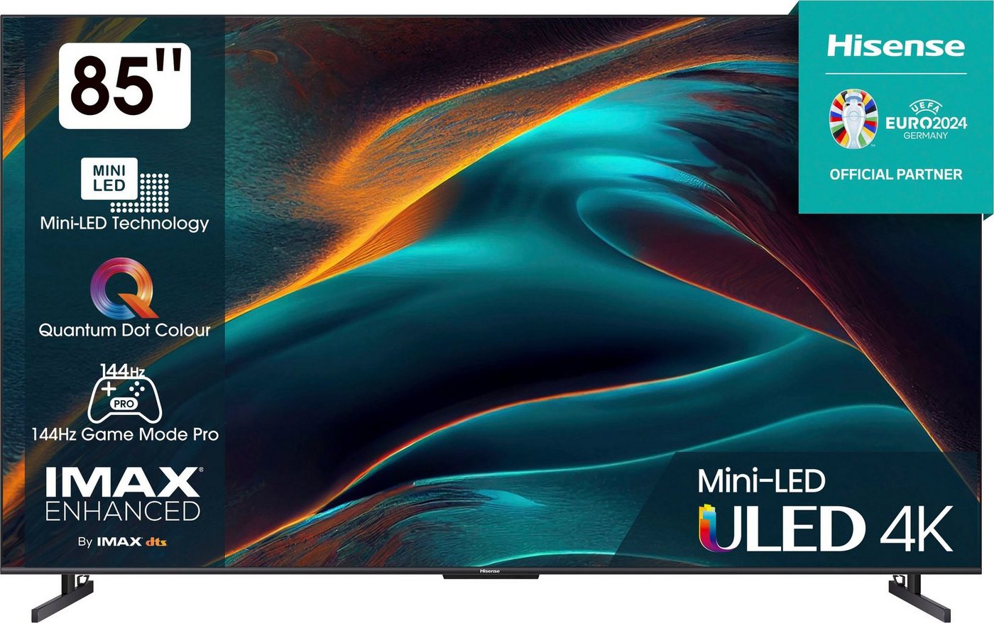 Hisense 85U7KQ Mini-LED-Fernseher (215 cm/85 Zoll, 4K Ultra HD, Smart-TV) schwarz ! RABATT: 11.41% Hisense 85U7KQ Mini-LED-Fernseher (215 cm/85 Zoll, 4K Ultra HD, Smart-TV) schwarz ! RABATT: 11.41%