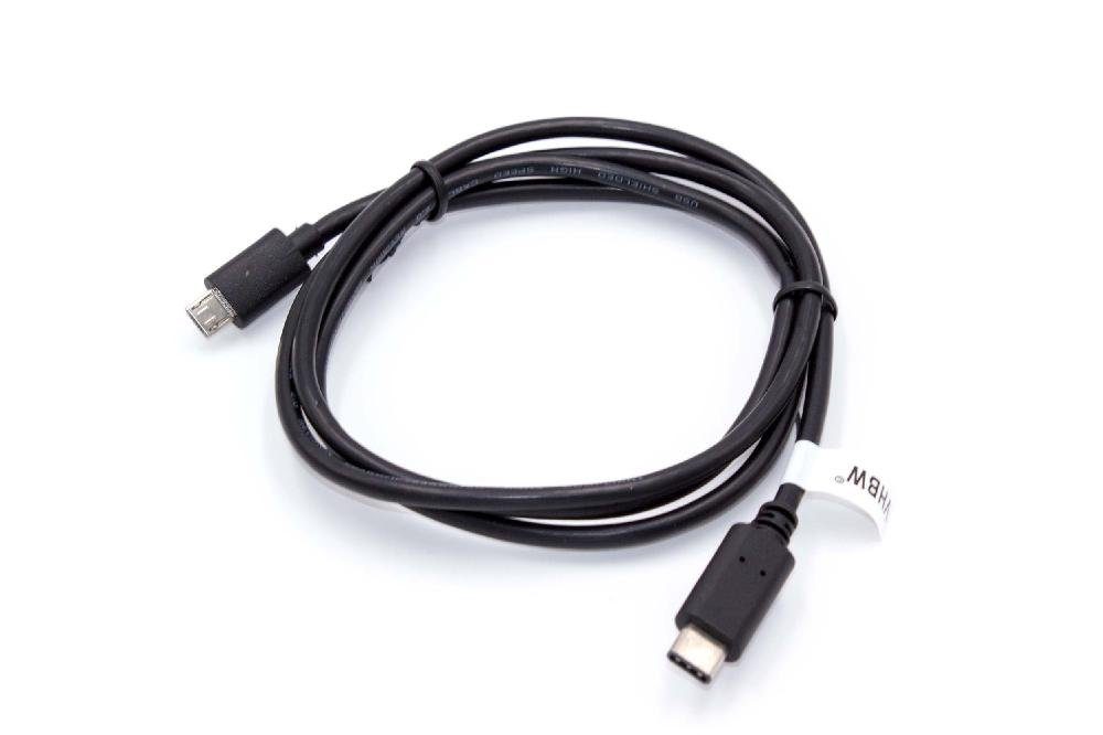 vhbw passend für Apple MacBook 12" Tablet / Notebook USB-Kabel, Micro-USB