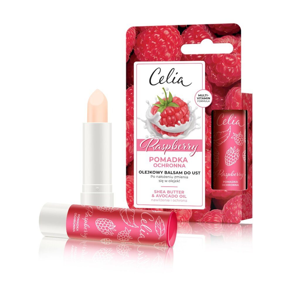 Lippenpflegemittel Schutzlippenstift - Öl-Lippenbalsam Himbeere 1 Stk.