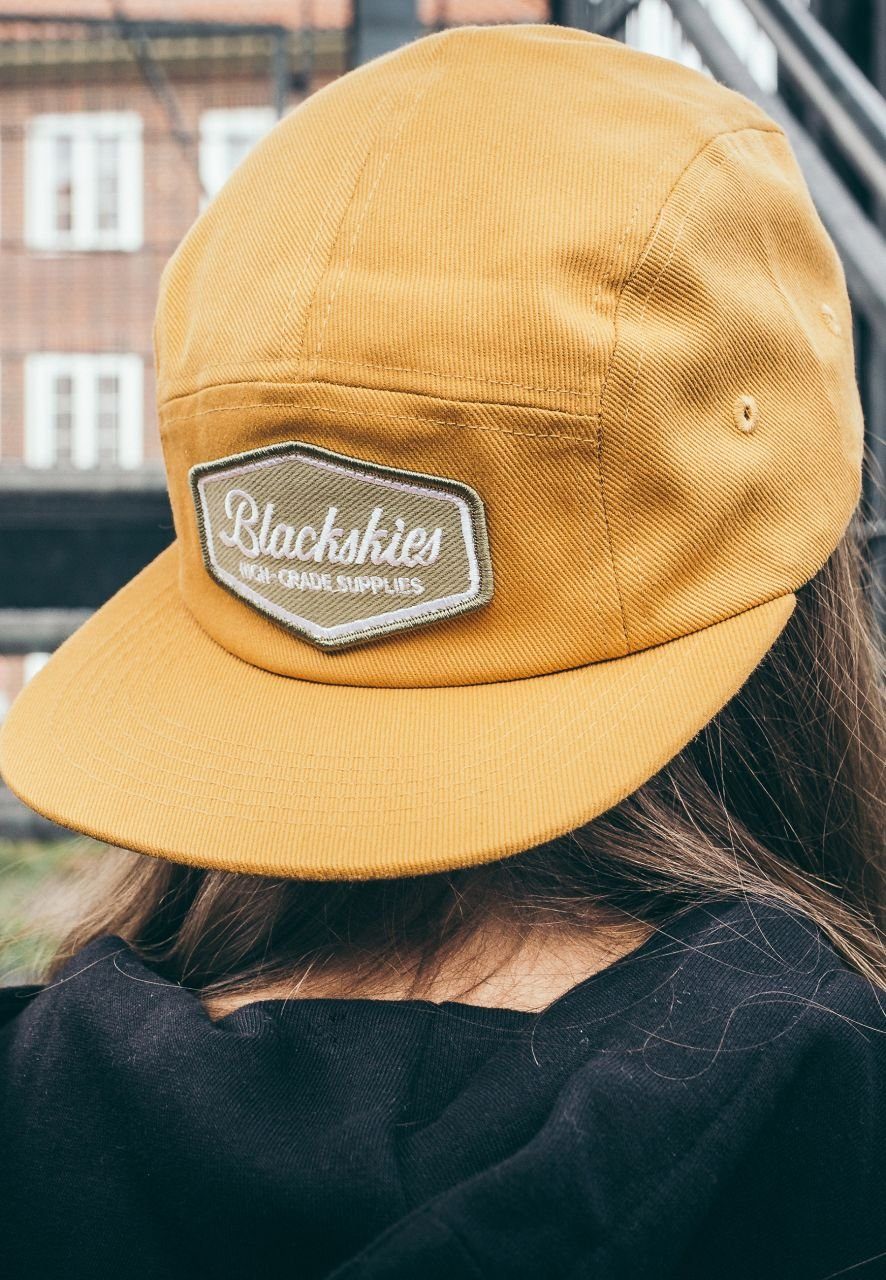 Blackskies Snapback Cap Osis 5-Panel Mustard - Cap