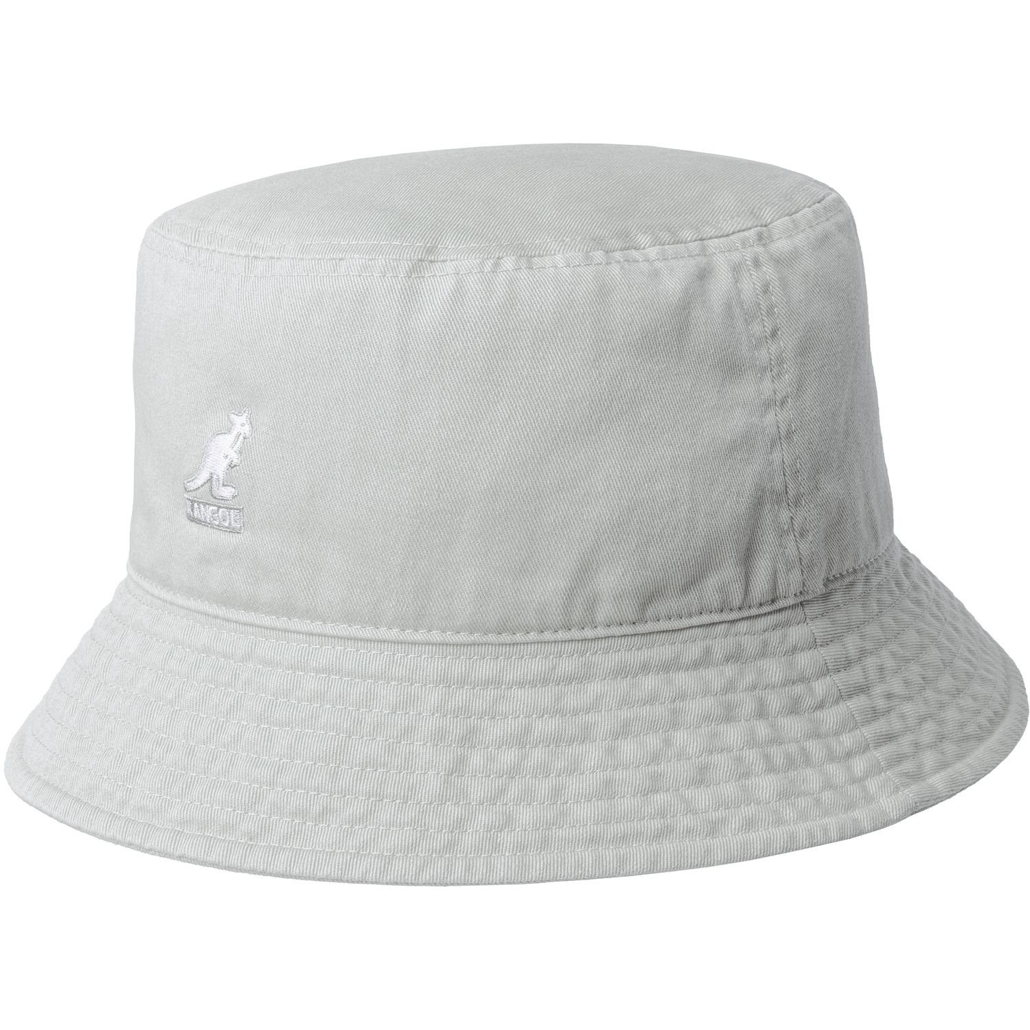 MS023-moonstruck-grau Kangol Rollbar Fischerhut Fischerhut aus Washed Bucket reiner Baumwolle